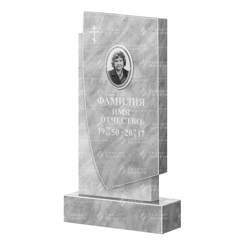 Памятники из мрамора в Москве | Мраморный памятник ФМ-075