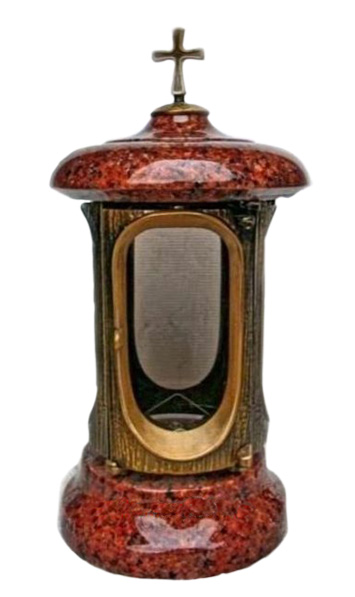 Лампадки из камня на могилу в Москве | Лампадка из Лезниковского гранита