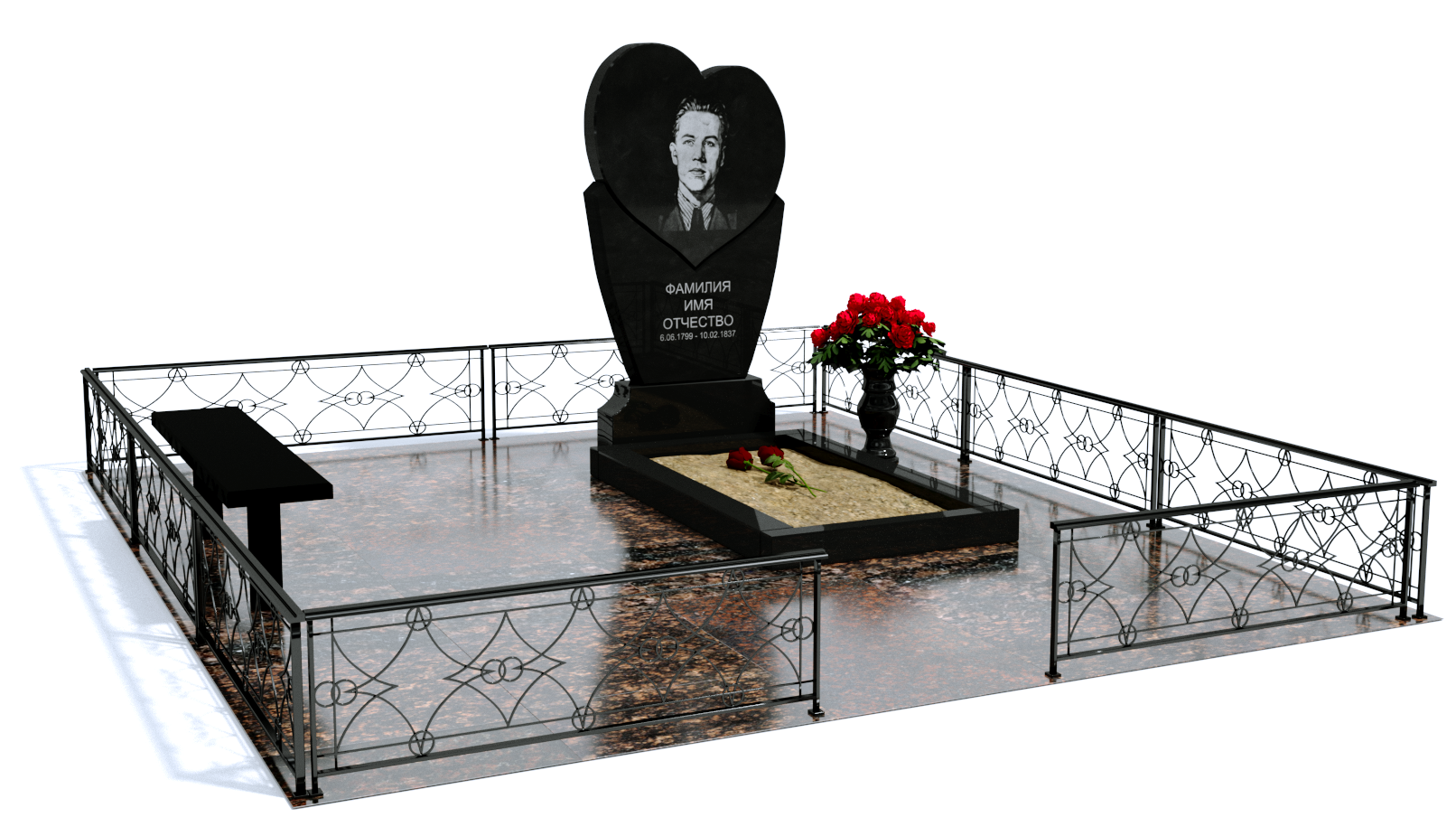 Одинарные мемориальные комплексы в Москве | Мемориальный комплекс №2