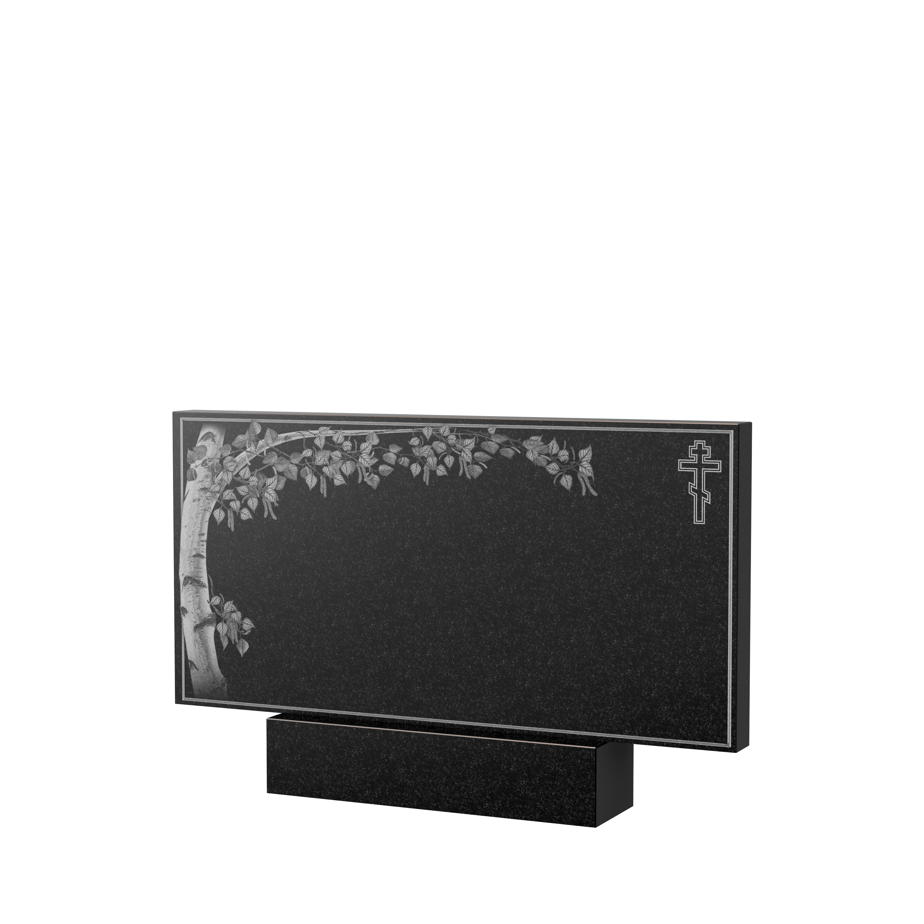 Художественное оформление памятника в Москве | Художественное оформление на гранитную стелу, рисунок ГХО-005