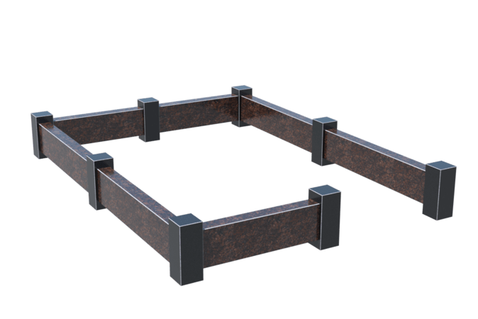 Цоколи на могилу в Москве | Цоколь на могилу №0033