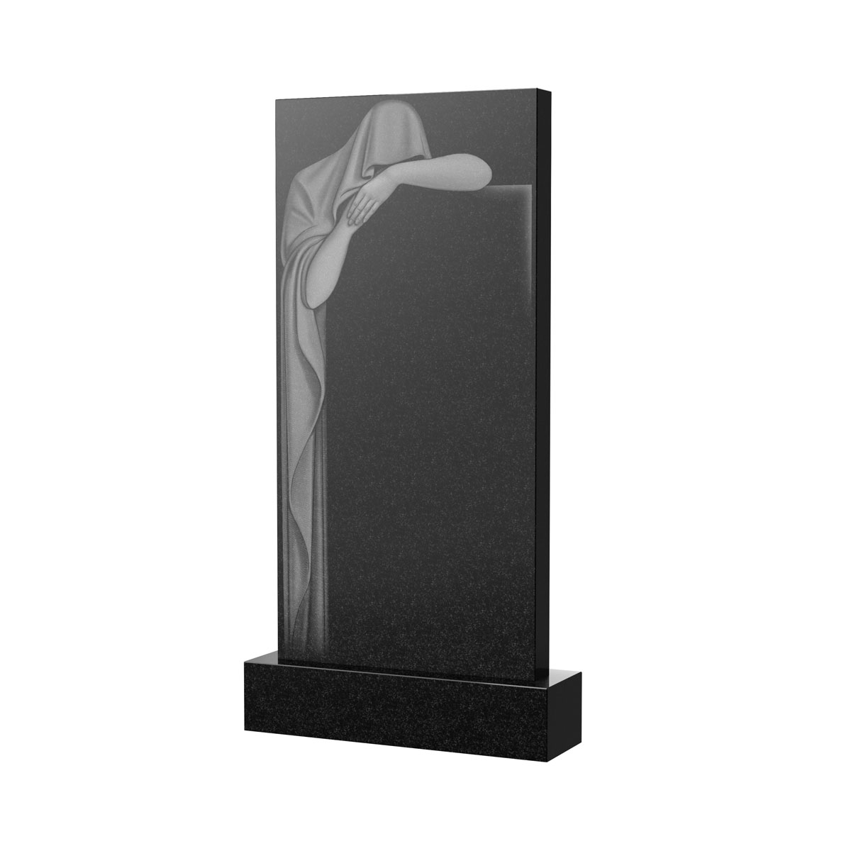 Художественное оформление памятника в Москве | Художественное оформление на гранитную стелу, рисунок ВХО-036