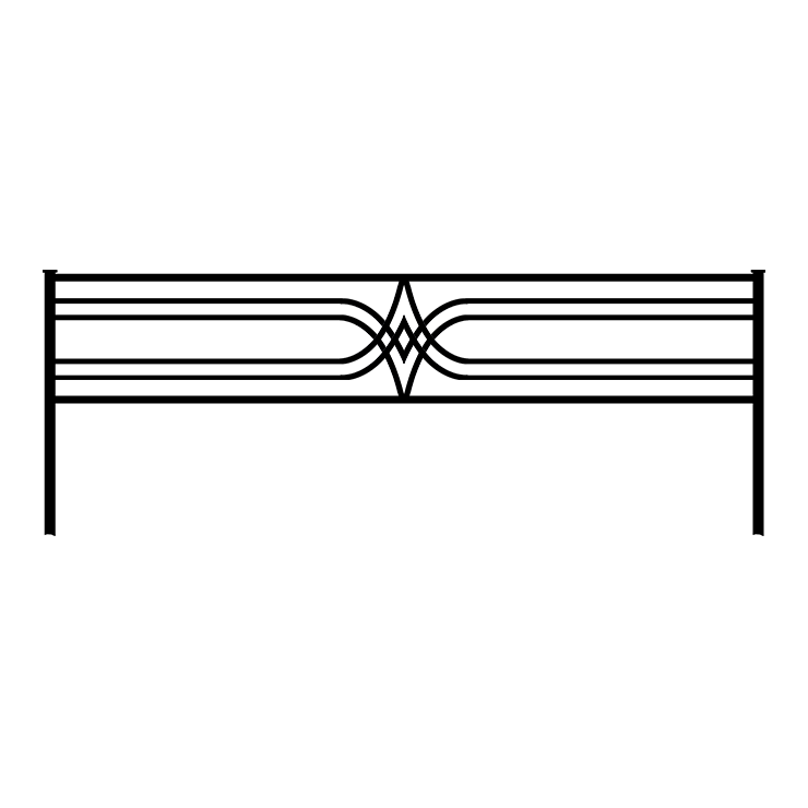 Металлические оградки, столы, скамейки в Москве | Оградка №9