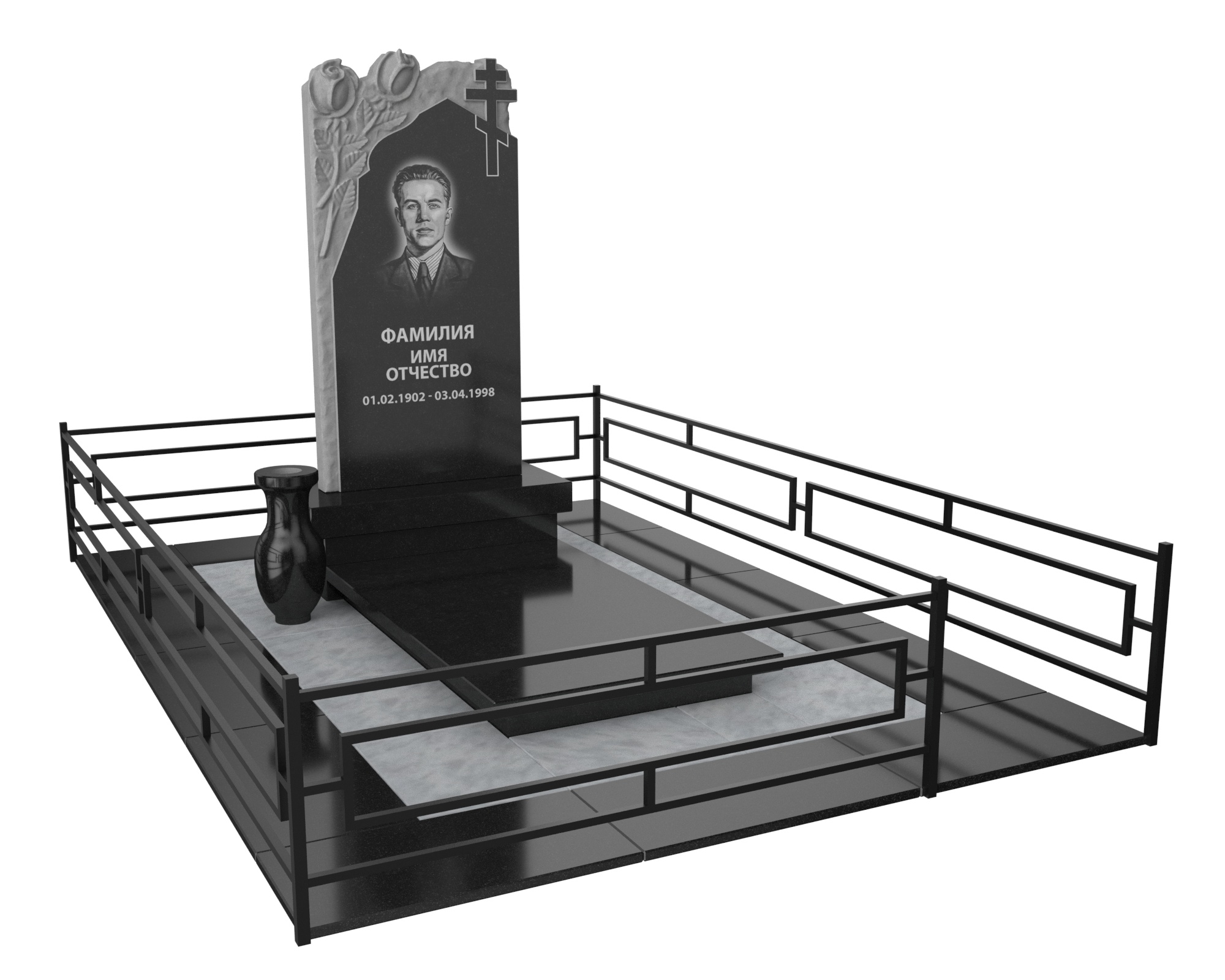 Одинарные мемориальные комплексы в Москве | Мемориальный комплекс №28