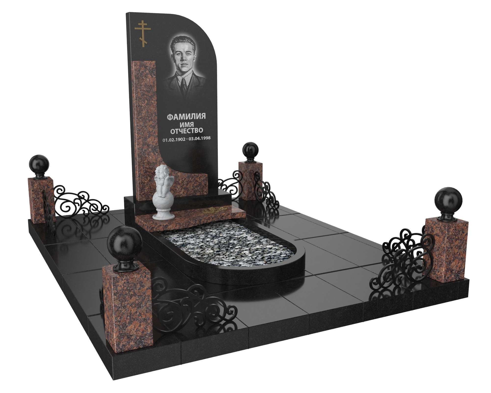 Одинарные мемориальные комплексы в Москве | Мемориальный комплекс №24